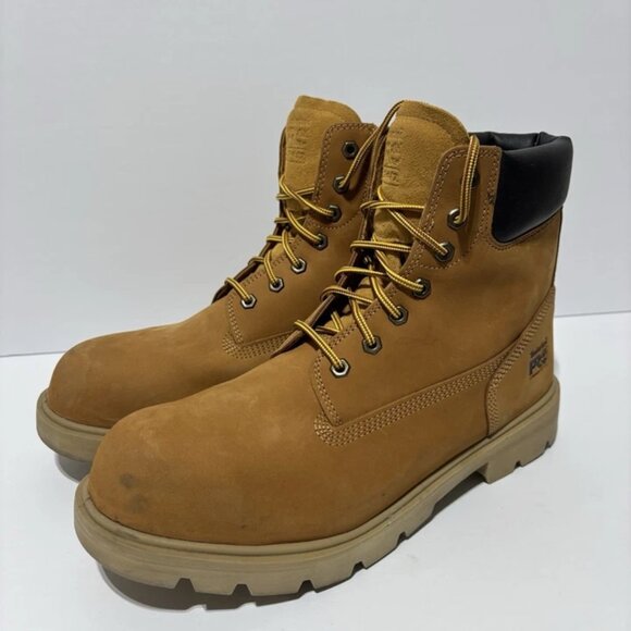 Timberland Pro Men’s Sawhorse 6” Composite Toe Work Boots, Size 12 M